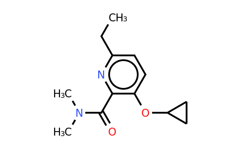 CAS 1243288-15-4 | 3-Cyclopropoxy-6-ethyl-N,n-dimethylpicolinamide