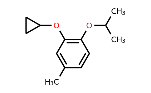 CAS 1243288-22-3 | 2-Cyclopropoxy-1-isopropoxy-4-methylbenzene