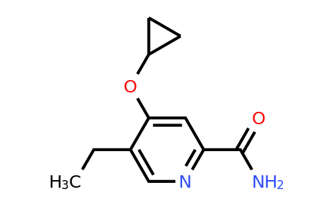 CAS 1243288-30-3 | 4-Cyclopropoxy-5-ethylpicolinamide