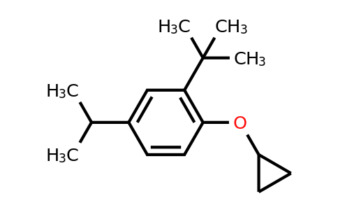 CAS 1243288-48-3 | 2-Tert-butyl-1-cyclopropoxy-4-isopropylbenzene