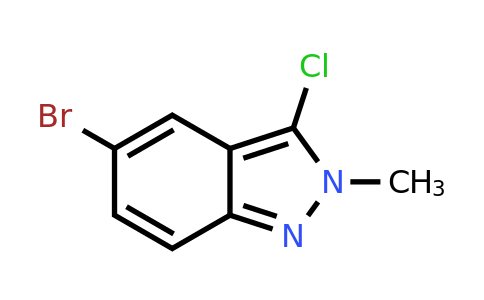 CAS 1243288-50-7 | 5-Bromo-3-chloro-2-methyl-indazole