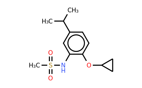 CAS 1243288-51-8 | N-(2-cyclopropoxy-5-isopropylphenyl)methanesulfonamide