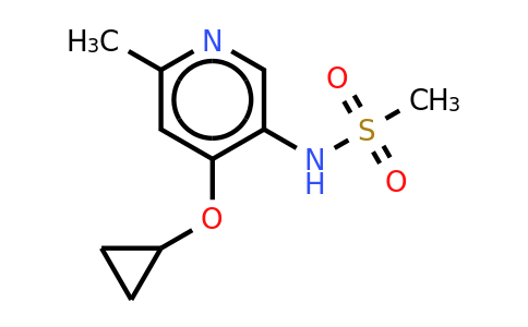 CAS 1243288-52-9 | N-(4-cyclopropoxy-6-methylpyridin-3-YL)methanesulfonamide