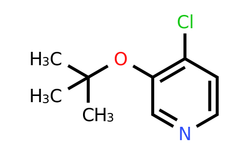 CAS 1243288-56-3 | 3-(Tert-butoxy)-4-chloropyridine