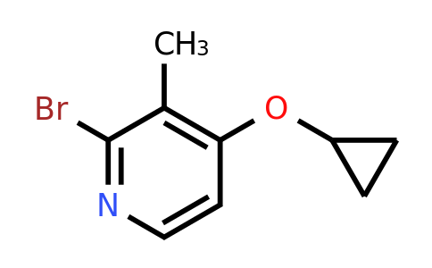 CAS 1243288-61-0 | 2-Bromo-4-cyclopropoxy-3-methylpyridine