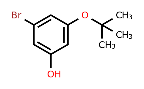 CAS 1243288-68-7 | 3-Bromo-5-(tert-butoxy)phenol