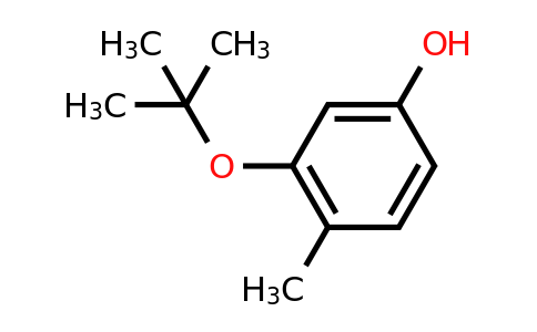 CAS 1243288-72-3 | 3-(Tert-butoxy)-4-methylphenol