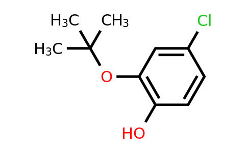 CAS 1243288-82-5 | 2-(Tert-butoxy)-4-chlorophenol