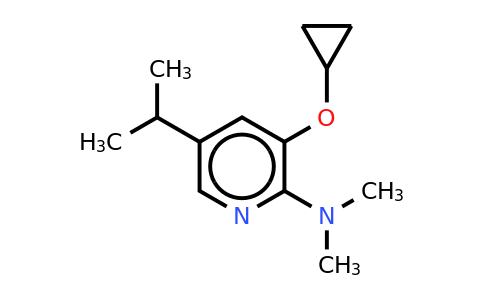 CAS 1243288-86-9 | 3-Cyclopropoxy-5-isopropyl-N,n-dimethylpyridin-2-amine