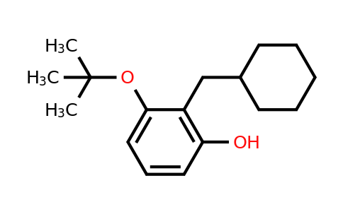 CAS 1243288-95-0 | 3-Tert-butoxy-2-(cyclohexylmethyl)phenol
