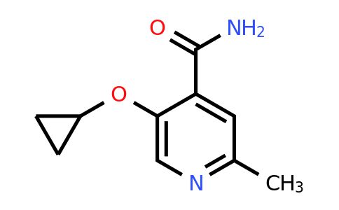 CAS 1243289-01-1 | 5-Cyclopropoxy-2-methylisonicotinamide