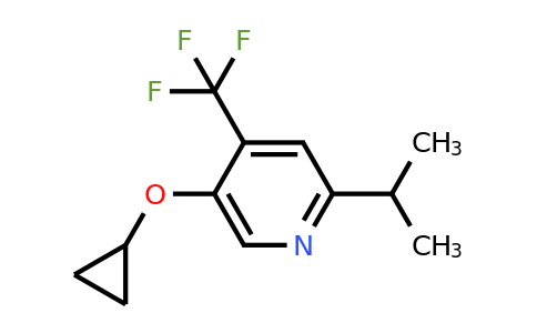CAS 1243289-02-2 | 5-Cyclopropoxy-2-isopropyl-4-(trifluoromethyl)pyridine