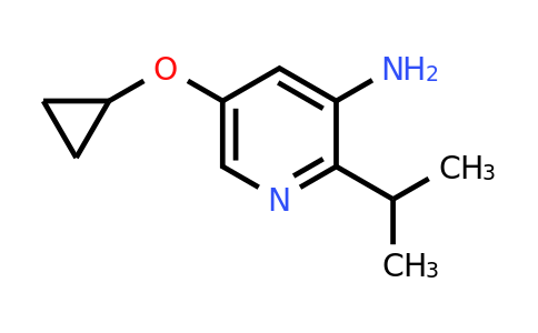 CAS 1243289-08-8 | 5-Cyclopropoxy-2-(propan-2-YL)pyridin-3-amine