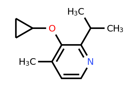CAS 1243289-12-4 | 3-Cyclopropoxy-2-isopropyl-4-methylpyridine