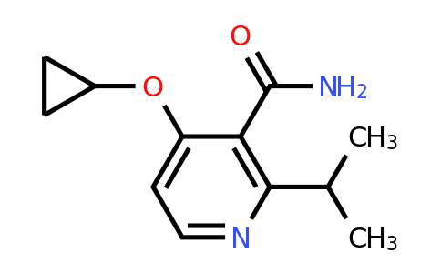 CAS 1243289-15-7 | 4-Cyclopropoxy-2-isopropylnicotinamide