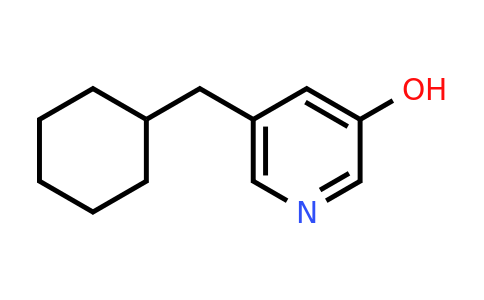 CAS 1243289-19-1 | 5-(Cyclohexylmethyl)pyridin-3-ol