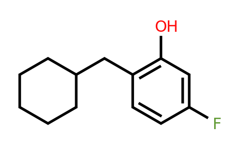 CAS 1243289-21-5 | 2-(Cyclohexylmethyl)-5-fluorophenol