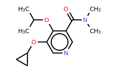 CAS 1243289-22-6 | 5-Cyclopropoxy-4-isopropoxy-N,n-dimethylnicotinamide