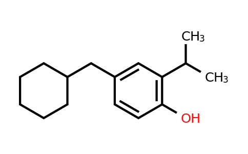 CAS 1243289-29-3 | 4-(Cyclohexylmethyl)-2-isopropylphenol