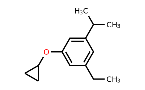 CAS 1243289-30-6 | 1-Cyclopropoxy-3-ethyl-5-isopropylbenzene