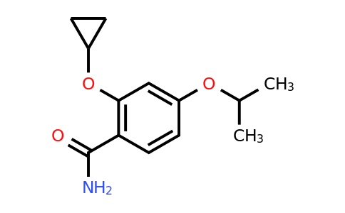 CAS 1243289-31-7 | 2-Cyclopropoxy-4-isopropoxybenzamide