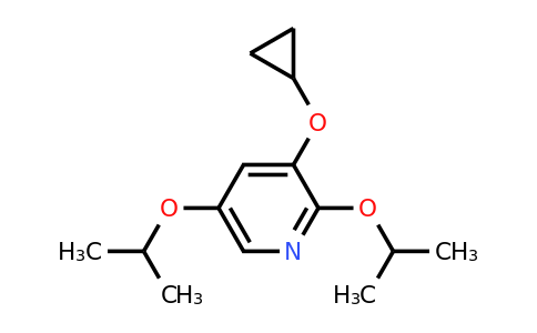 CAS 1243289-45-3 | 3-Cyclopropoxy-2,5-diisopropoxypyridine