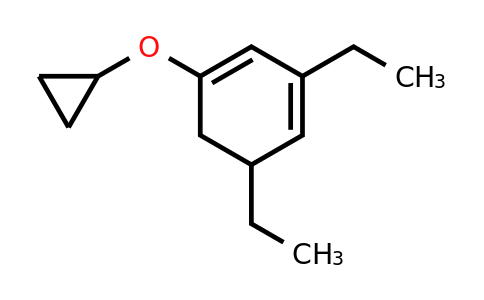 CAS 1243289-48-6 | 1-Cyclopropoxy-3,5-diethylcyclohexa-1,3-diene
