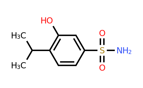 CAS 1243289-55-5 | 3-Hydroxy-4-(propan-2-YL)benzene-1-sulfonamide