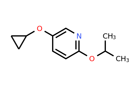 CAS 1243289-58-8 | 5-Cyclopropoxy-2-(propan-2-yloxy)pyridine