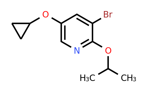 CAS 1243289-60-2 | 3-Bromo-5-cyclopropoxy-2-isopropoxypyridine