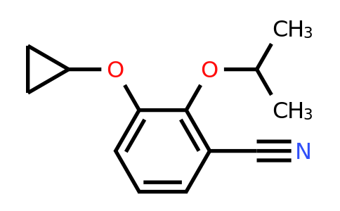 CAS 1243289-62-4 | 3-Cyclopropoxy-2-isopropoxybenzonitrile