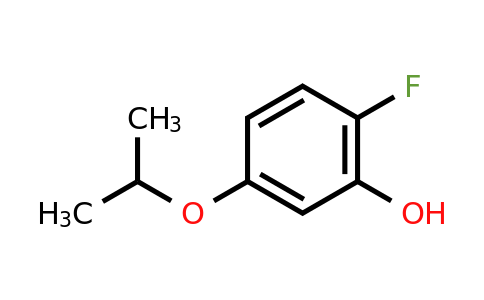 CAS 1243289-64-6 | 2-Fluoro-5-(propan-2-yloxy)phenol