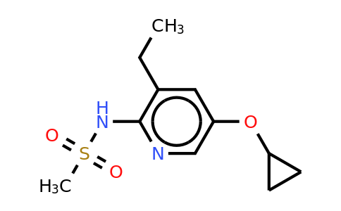 CAS 1243289-76-0 | N-(5-cyclopropoxy-3-ethylpyridin-2-YL)methanesulfonamide