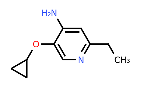 CAS 1243289-86-2 | 5-Cyclopropoxy-2-ethylpyridin-4-amine