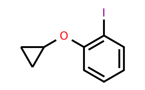 CAS 1243289-94-2 | 1-Cyclopropoxy-2-iodobenzene