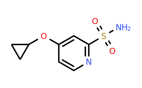 CAS 1243290-02-9 | 4-Cyclopropoxypyridine-2-sulfonamide