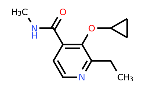 CAS 1243290-16-5 | 3-Cyclopropoxy-2-ethyl-N-methylisonicotinamide