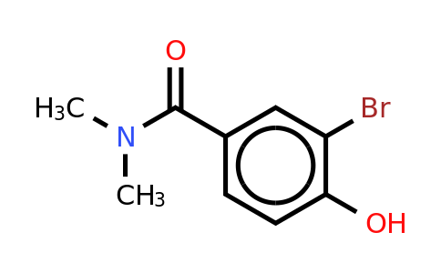 CAS 1243310-55-5 | 3-Bromo-4-hydroxy-N,n-dimethylbenzamide