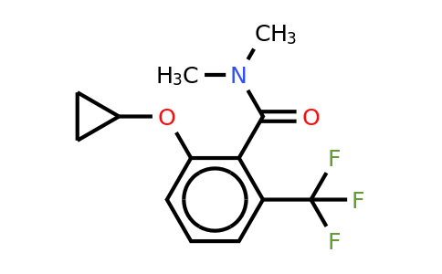 CAS 1243310-71-5 | 2-Cyclopropoxy-N,n-dimethyl-6-(trifluoromethyl)benzamide