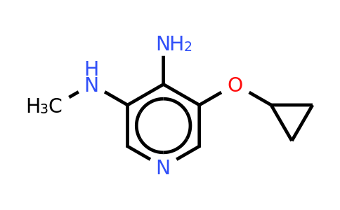 CAS 1243310-80-6 | 5-Cyclopropoxy-3-N-methylpyridine-3,4-diamine