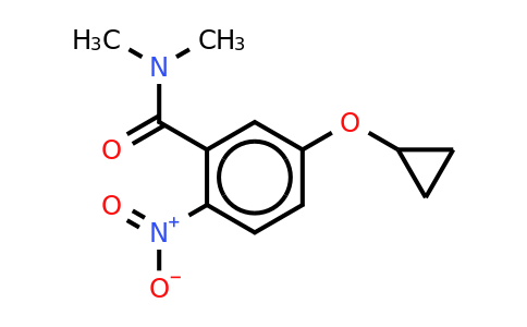 CAS 1243310-99-7 | 5-Cyclopropoxy-N,n-dimethyl-2-nitrobenzamide
