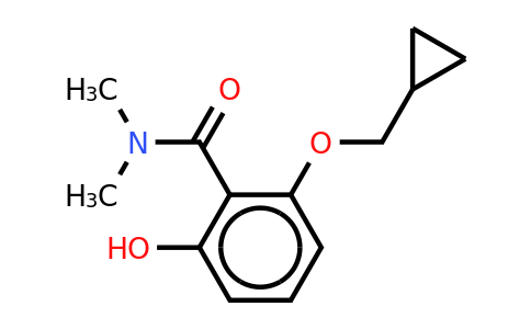 CAS 1243311-07-0 | 2-(Cyclopropylmethoxy)-6-hydroxy-N,n-dimethylbenzamide