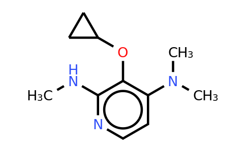 CAS 1243311-11-6 | 3-Cyclopropoxy-N2,N4,N4-trimethylpyridine-2,4-diamine