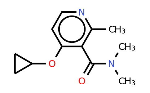 CAS 1243311-12-7 | 4-Cyclopropoxy-N,n,2-trimethylnicotinamide
