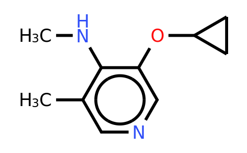 CAS 1243311-44-5 | 3-Cyclopropoxy-N,5-dimethylpyridin-4-amine