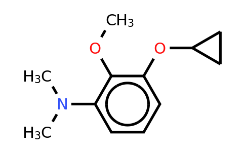 CAS 1243311-46-7 | 3-Cyclopropoxy-2-methoxy-N,n-dimethylaniline