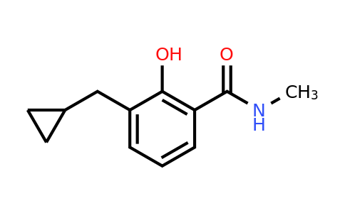 CAS 1243311-47-8 | 3-(Cyclopropylmethyl)-2-hydroxy-N-methylbenzamide