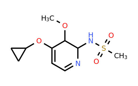 CAS 1243311-49-0 | N-(4-cyclopropoxy-3-methoxy-2,3-dihydropyridin-2-YL)methanesulfonamide