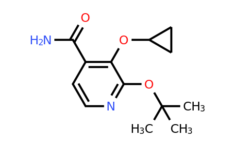 CAS 1243311-63-8 | 2-Tert-butoxy-3-cyclopropoxyisonicotinamide