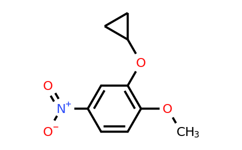 CAS 1243311-65-0 | 2-Cyclopropoxy-1-methoxy-4-nitrobenzene